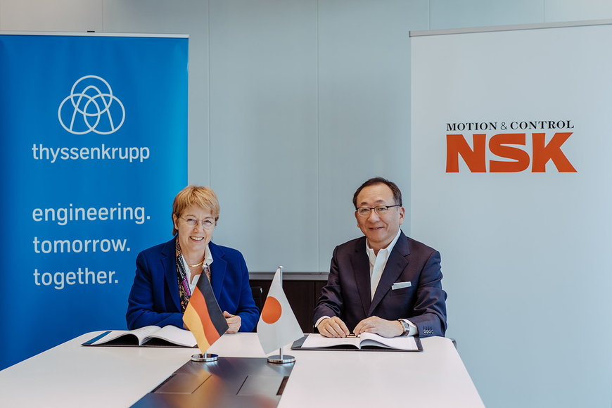 NSK und thyssenkrupp Automotive prüfen Kooperation